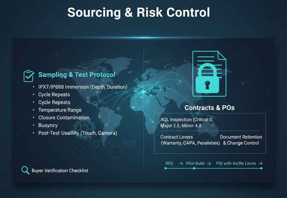 Sourcing and risk control