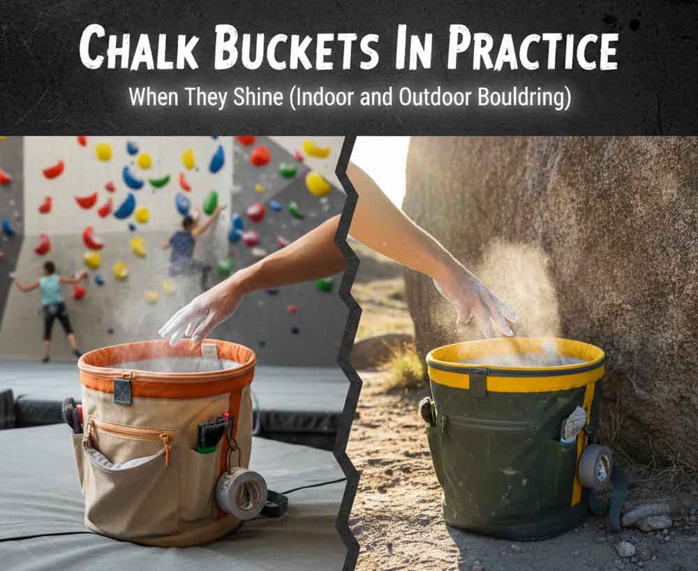 Chalk buckets in practice