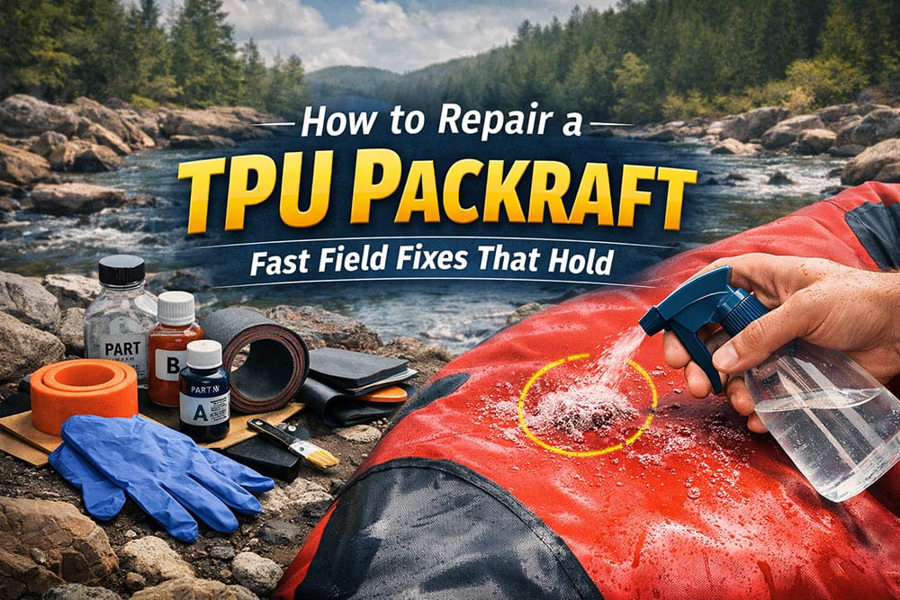 How to Repair a TPU Packraft Fast Field Fixes That Hold