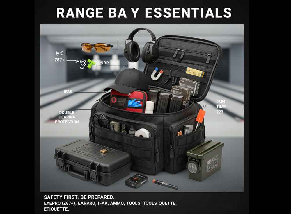 Safety essentials for your range bag checklist