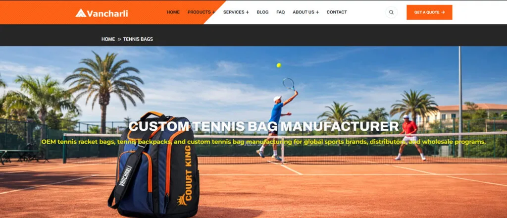 Vancharli Custom Tennistaschen