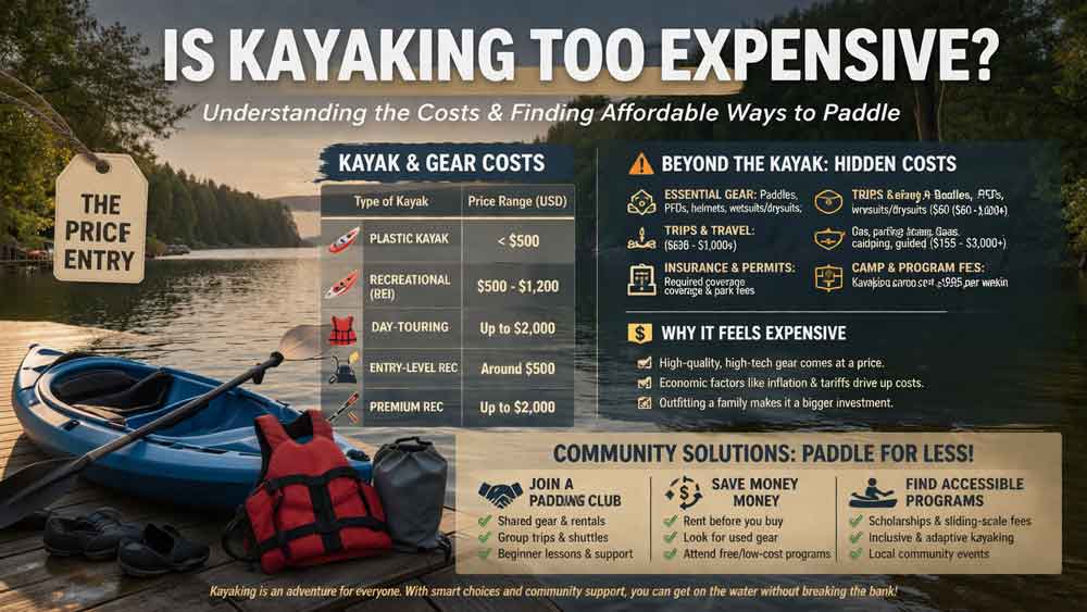 Is Kayaking Too Expensive?