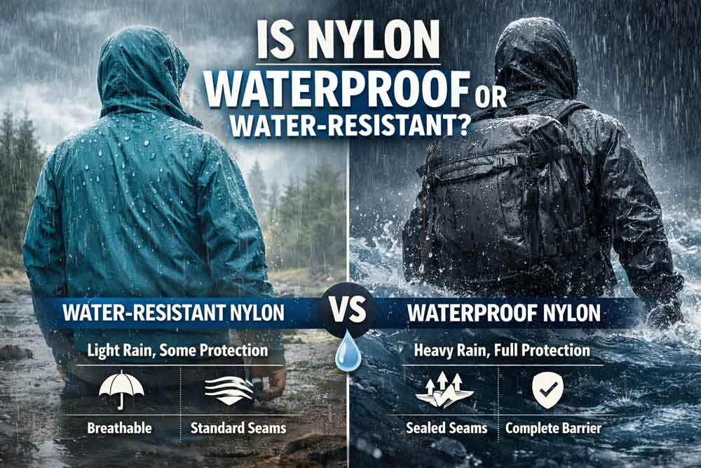 Is Nylon Waterproof in 2026 The Facts Explained 2 Is Nylon Waterproof or Water-Resistant?