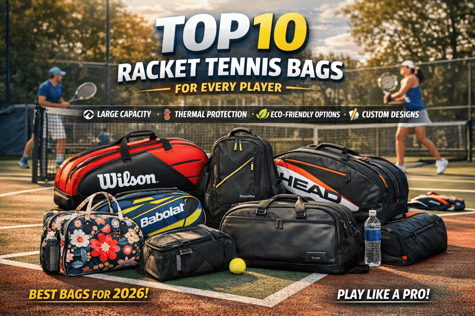 Top 10 Racket Tennis Bags for Every Player in 2026 1 Top 10 Racket Tennis Bags for Every Player in 2026