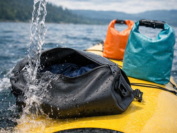 Waterproof Bags for Kayaking 5 Closure systems are not designed for water pressure