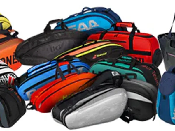 Combinaciones de colores personalizadas para colecciones de bolsas de tenis