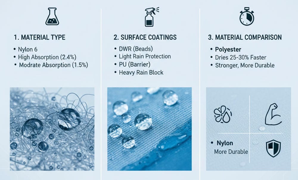 Is Nylon Waterproof in 2026 The Facts Explained 5 Factors Affecting Nylon Waterproof Performance