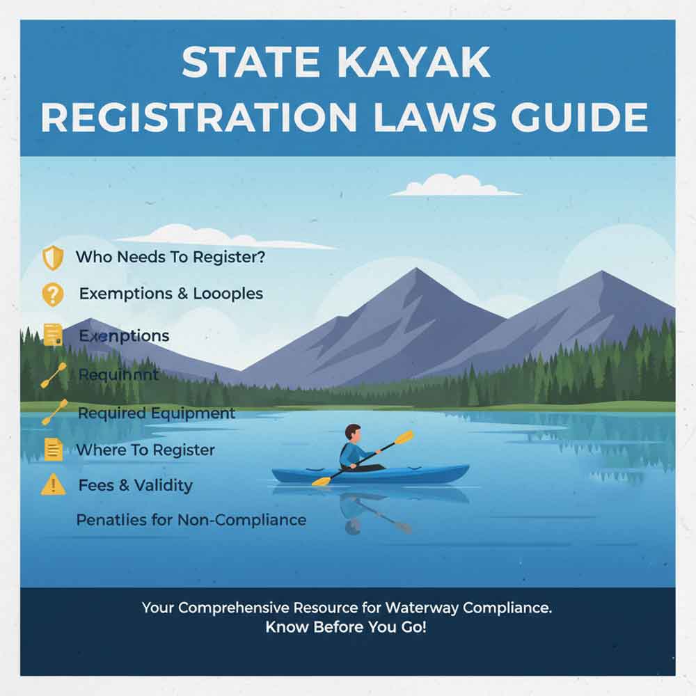 State Kayak Registration Laws Guide