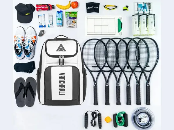 Características principales de las bolsas de tenis profesionales