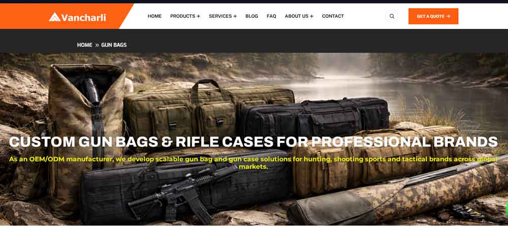 Vancharli Gun Bag Manufacturer