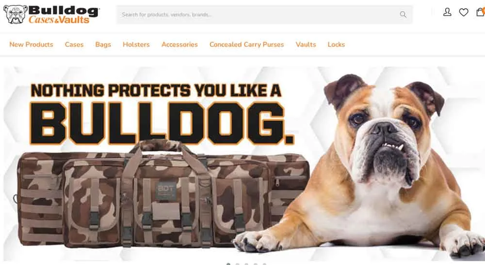  Bulldog Cases, fabrikant van wapentassen