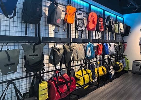 Vancharli show room for waterproof bag