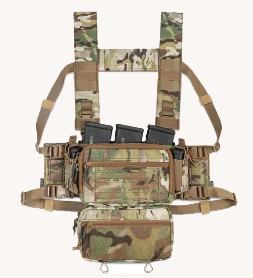 Harnais de poitrine tactiques 4 Gilet tactique de reconnaissance