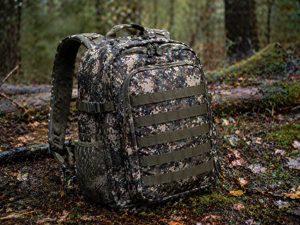 Camouflage en visuele identiteit voor buiten