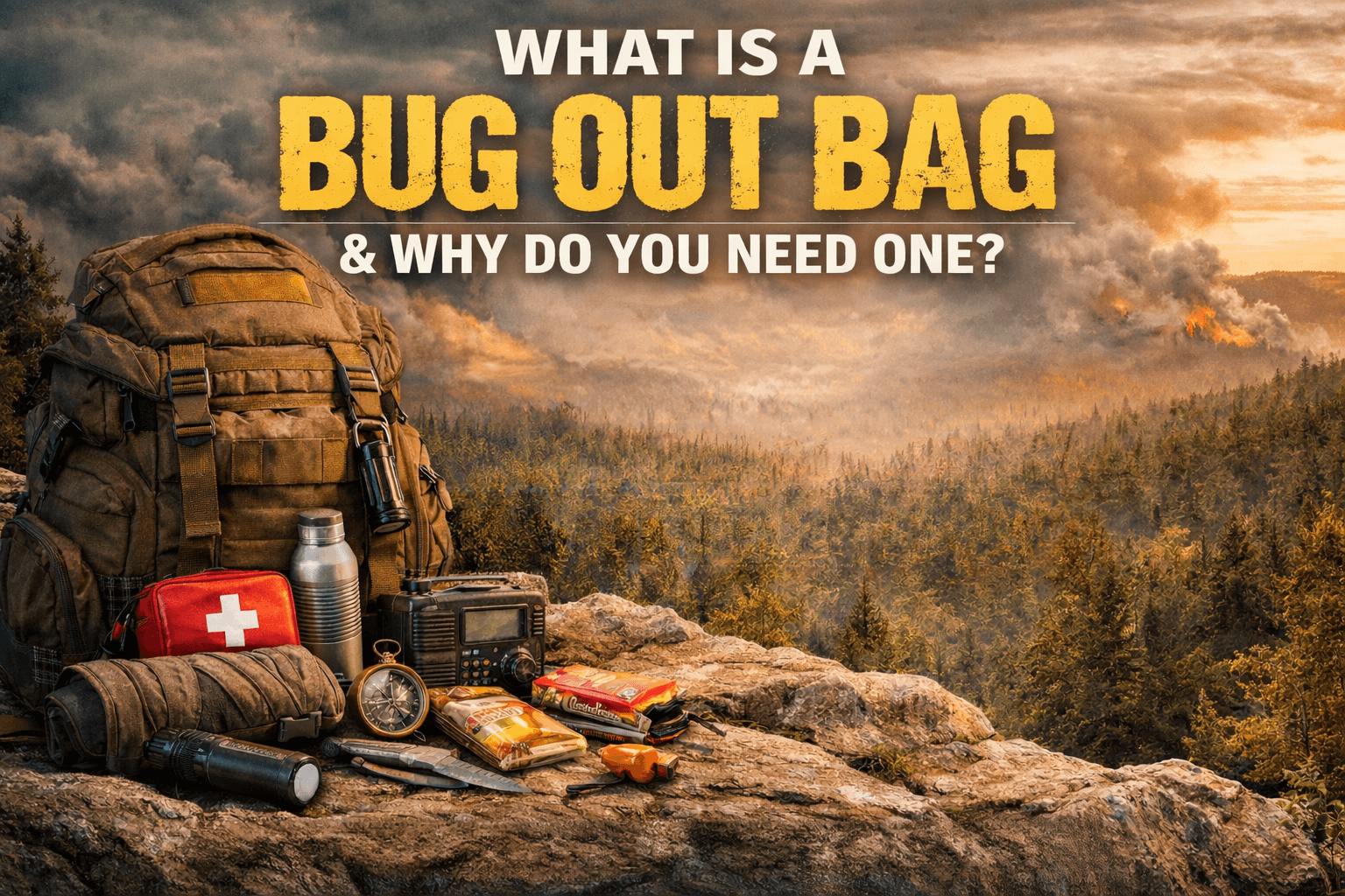 What is a Bug Out Bag and Why Do You Need One