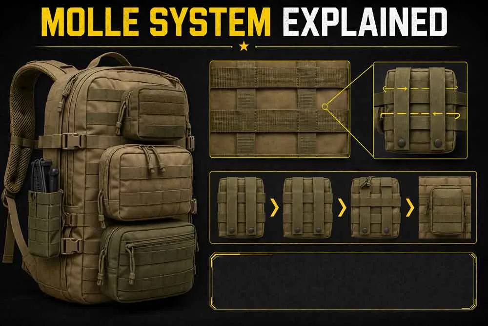 Het MOLLE-systeem uitgelegd