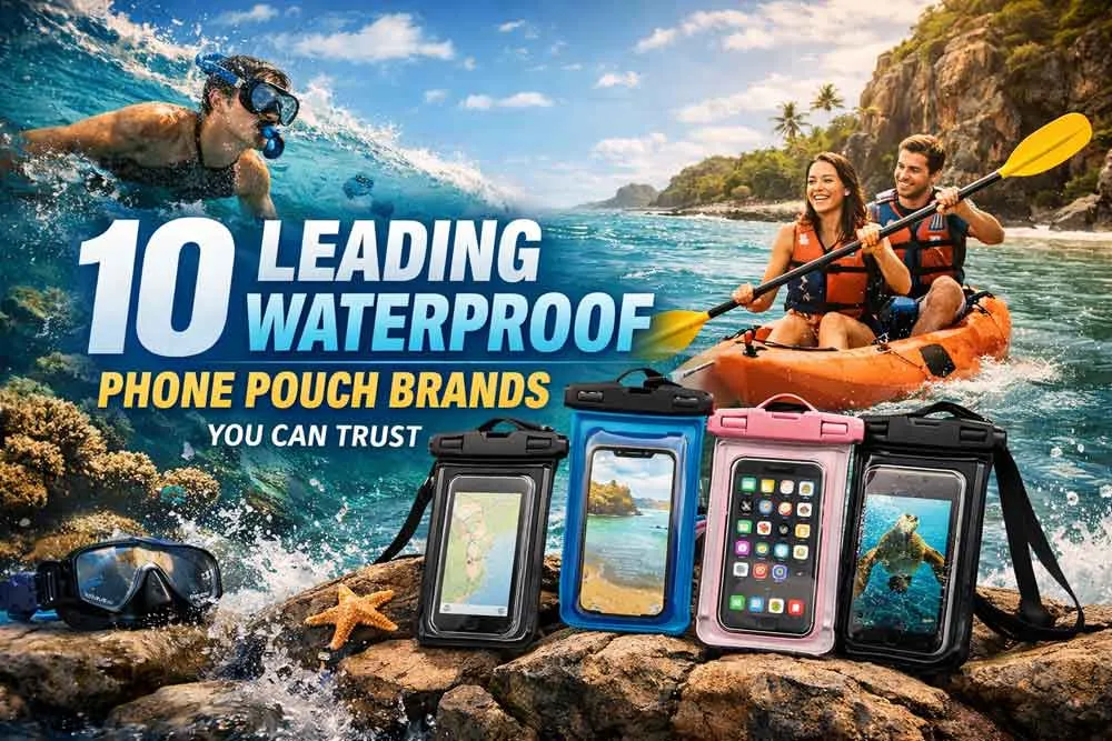 10 toonaangevende merken waterdichte telefoonhoesjes waarop je in 2026 kunt vertrouwen