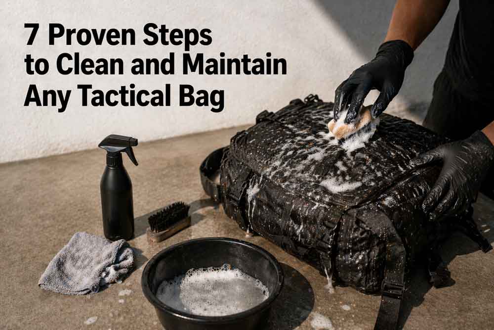 7 Proven Steps to Clean and Maintain Any Tactical Bag