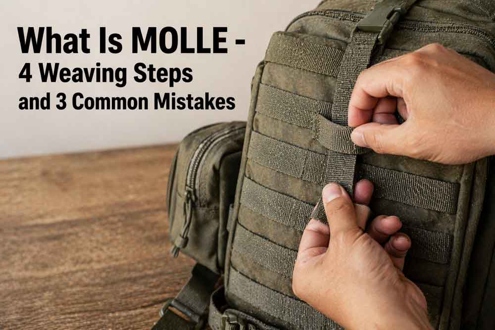 What Is MOLLE - 4 Weaving Steps and 3 Common Mistakes