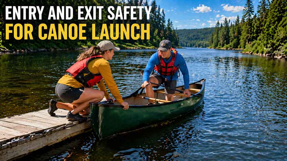 Canoeing Safety Tips Every Beginner Should Know 4 Entry and Exit Safety for Canoe Launch