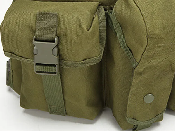 Harnais de poitrine tactiques 17 Construction durable pour une utilisation répétée