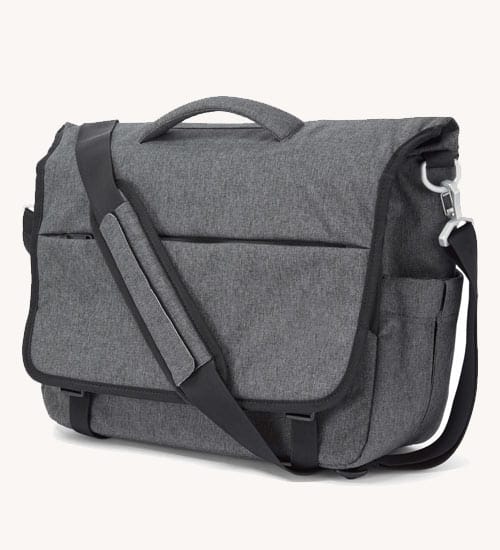 Expandable Laptop Messenger Bag