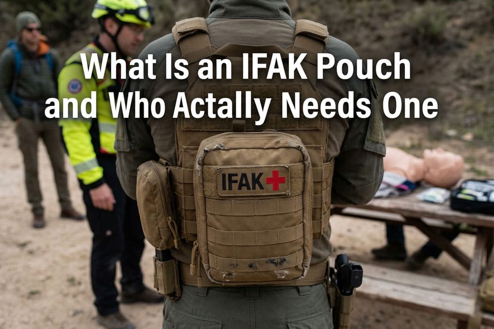 What Is an IFAK Pouch and Who Actually Needs One
