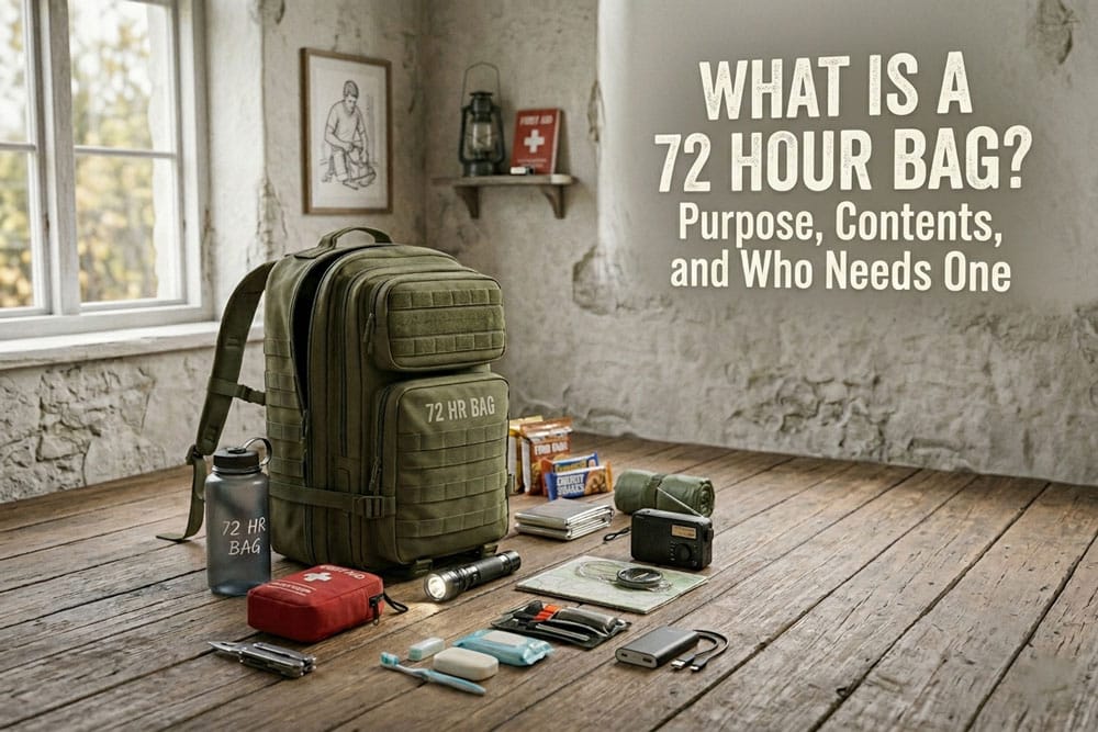 What Is a 72 Hour Bag? Purpose, Contents, and Who Needs One