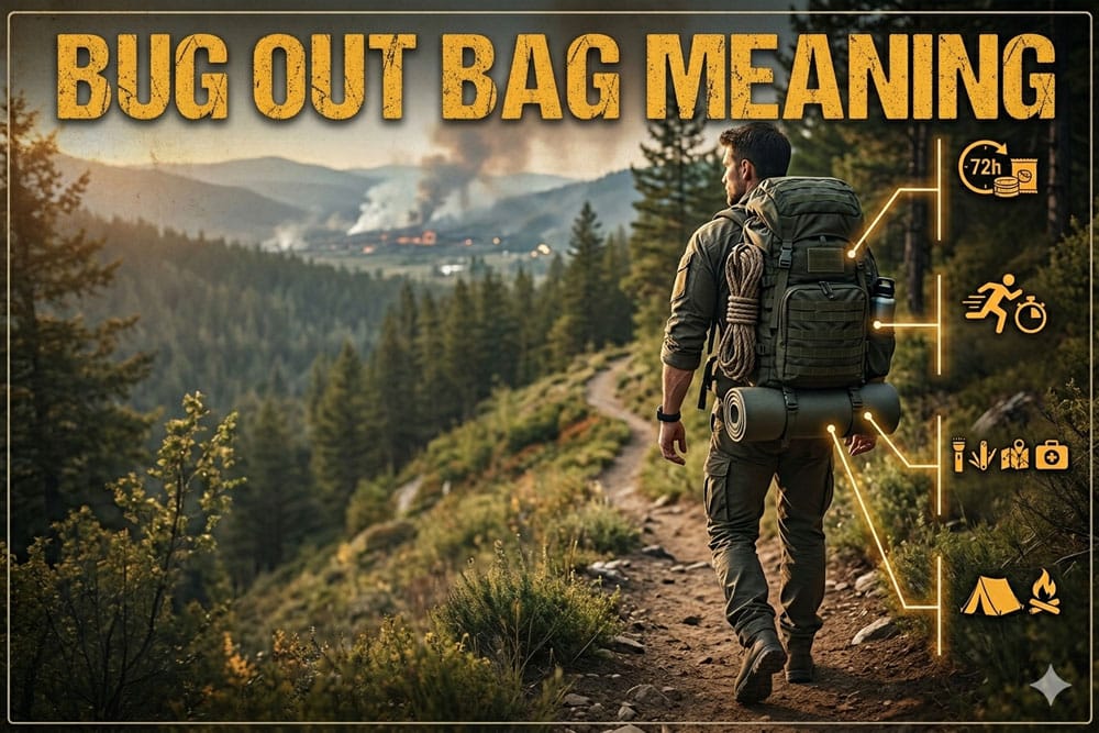 Bug Out Bag Meaning