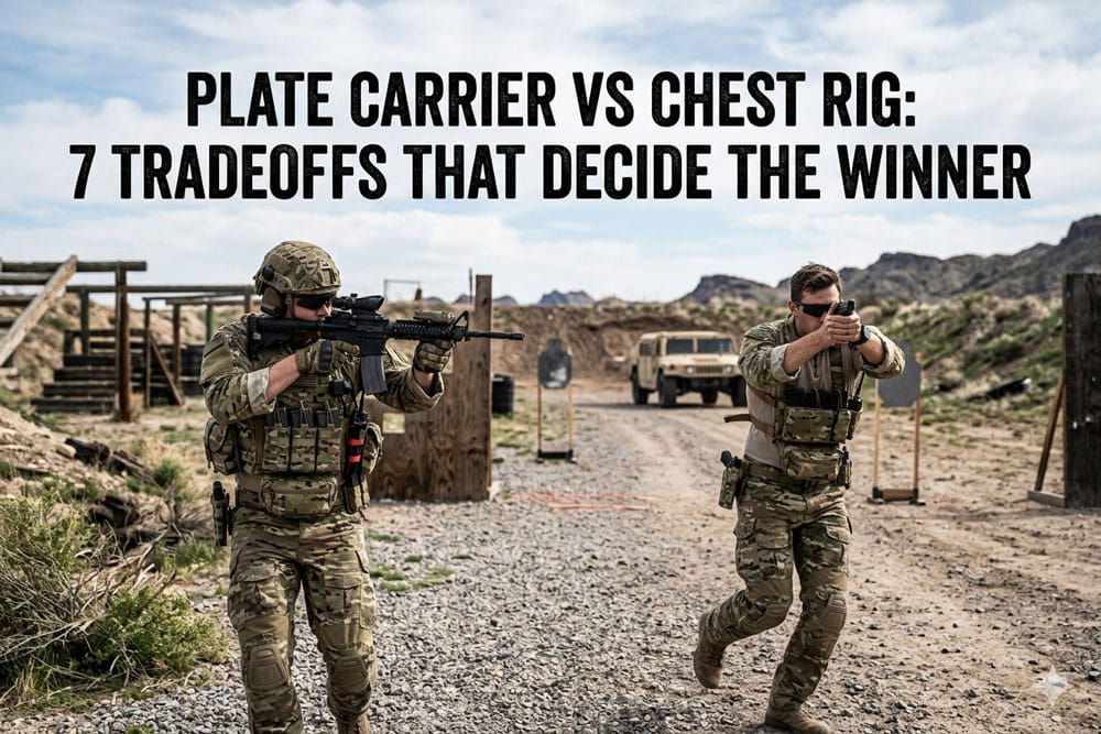 Plate Carrier vs Chest Rig: 7 Tradeoffs That Decide the Winner