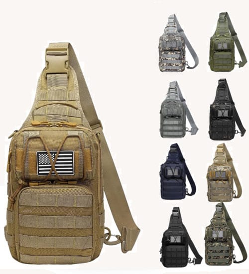 Tactical Sling Bags 9 Heavy-Duty Military Sling Bags