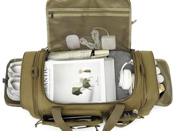 Tactical Duffel Bags 16 Multiple Compartments & Smart Organization