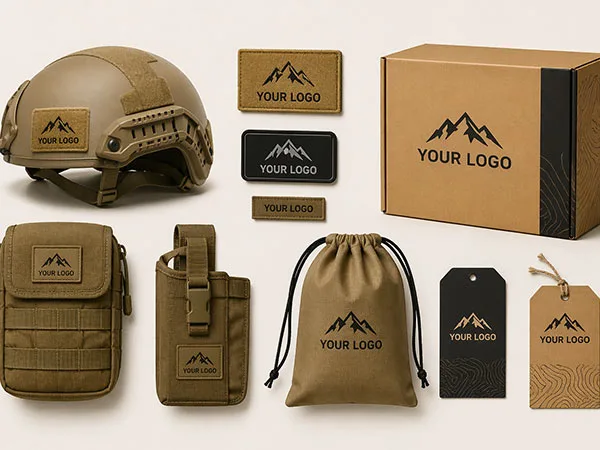 Branding del logo e packaging a marchio privato