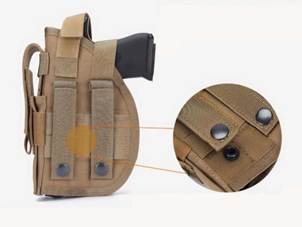 Tactical Holster 21 MOLLE-Compatible Design