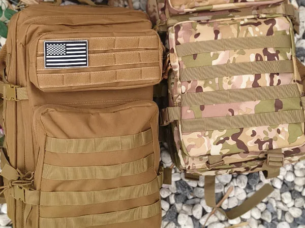 Sacs à dos tactiques 15 Intégration du système de sangles MOLLE