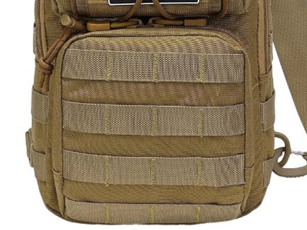 Tactical Sling Bags 15 MOLLE Webbing System for tactical sling bag