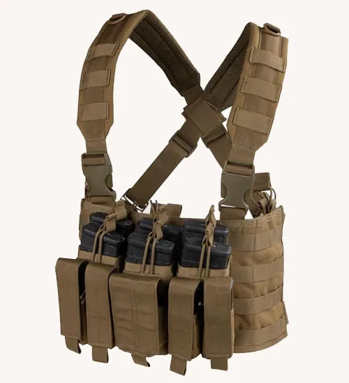 Harnais de poitrine tactiques 3 Porte-chargeur