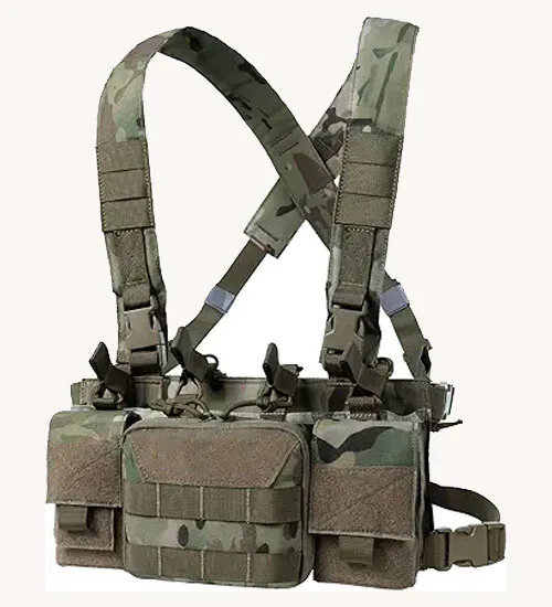 Harnais de poitrine tactiques 6 Radio-Comms-Pectoral