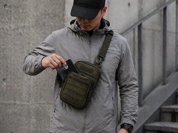 Real Use Scenarios for tactical crossbody bag