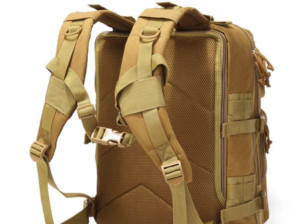 Reinforced Structure & Stress Point Design for tactical backpack