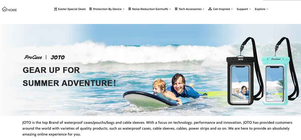 JOTO Waterproof Phone Pouch