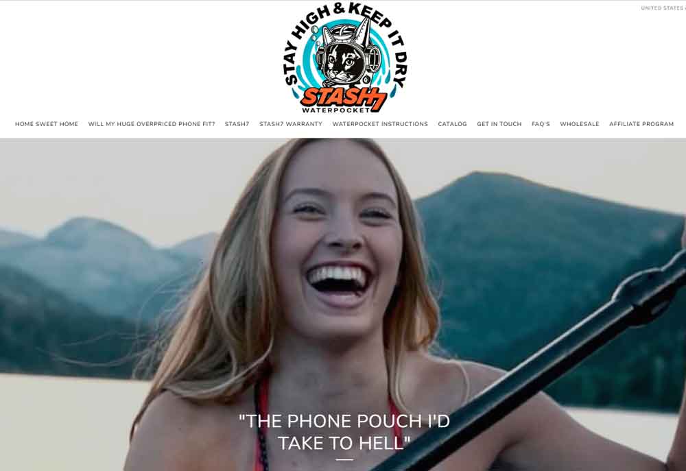 Stash7 Waterpocket Waterproof Pouch