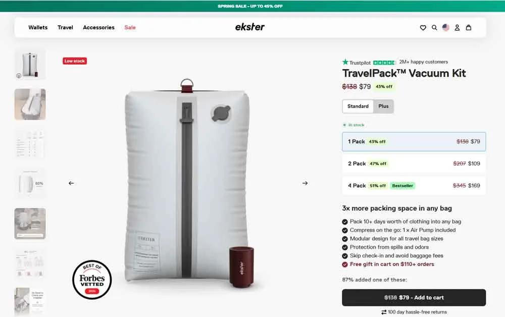 7 Top Travel Vacuum Bag Manufacturers for Clothing in 2026 5 Ekster