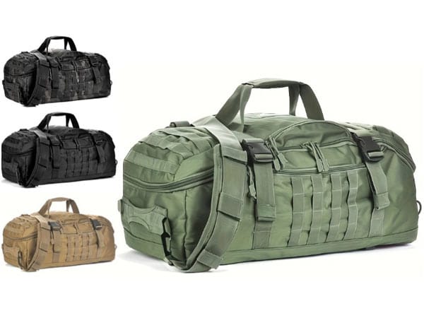 Tactical Duffel Bags 12 Size & Capacity Customization for tactical duffel bag