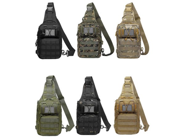 Tactical Sling Bags 13 Size & Capacity Customization