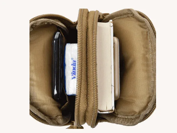 Bolsas Táticas 17 Organização interna inteligente