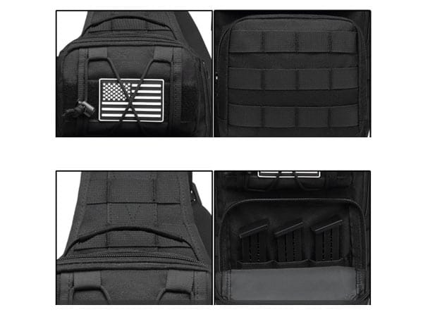 Tactical Sling Bags 11 Structure & Functional Design