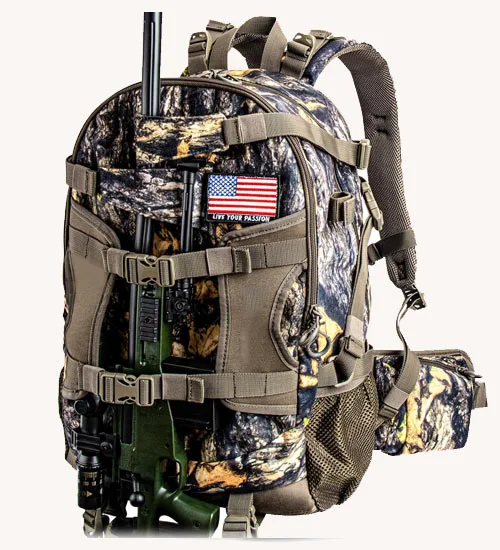 camouflage jachtrugzak