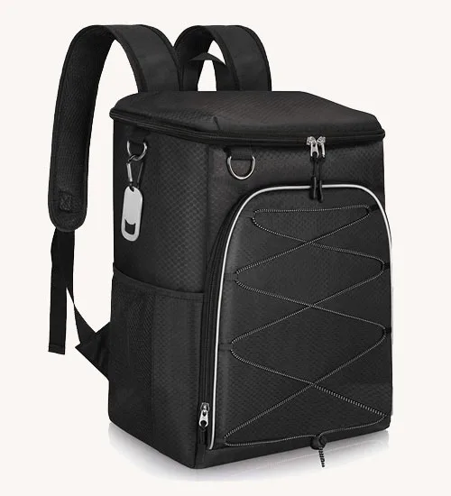 Mochila e bolsa térmica