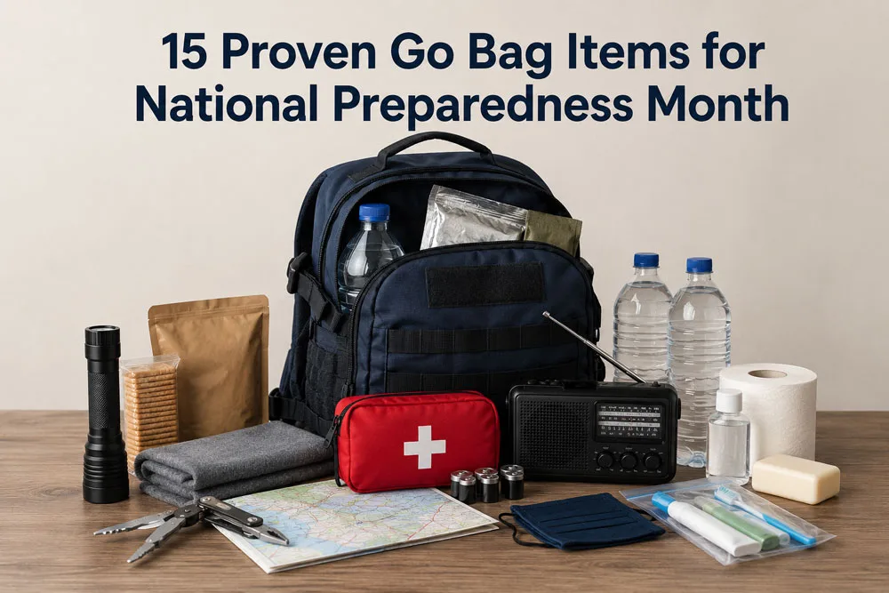 15 bewährte Artikel für den Notfallrucksack im Rahmen des Nationalen Katastrophenschutzmonats 15 bewährte Artikel für den Notfallrucksack im Rahmen des Nationalen Katastrophenschutzmonats